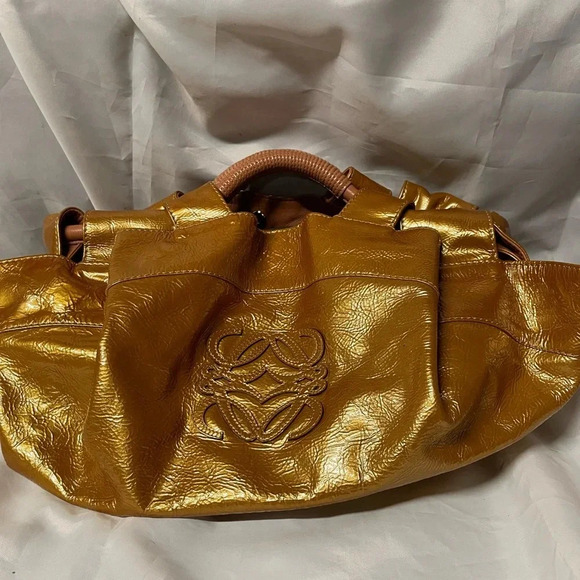 Handbags - LOEWE bronze Nappa Aire Bag Loewe